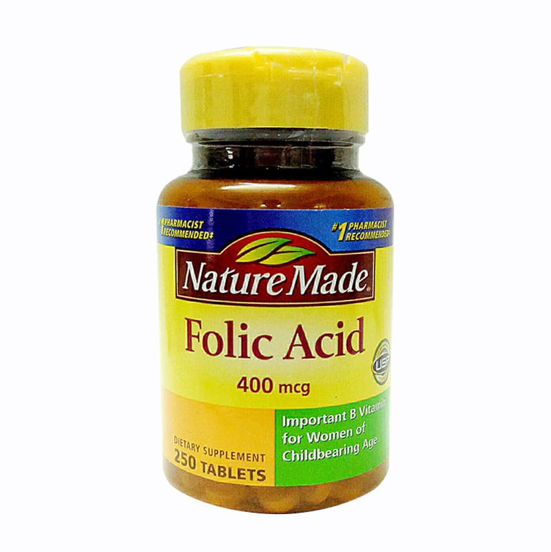 Nature Made Folic Acid 400mcg